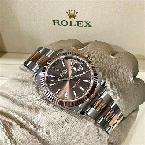 rolex chocolate watch price|rolex datejust 41 chocolate dial.